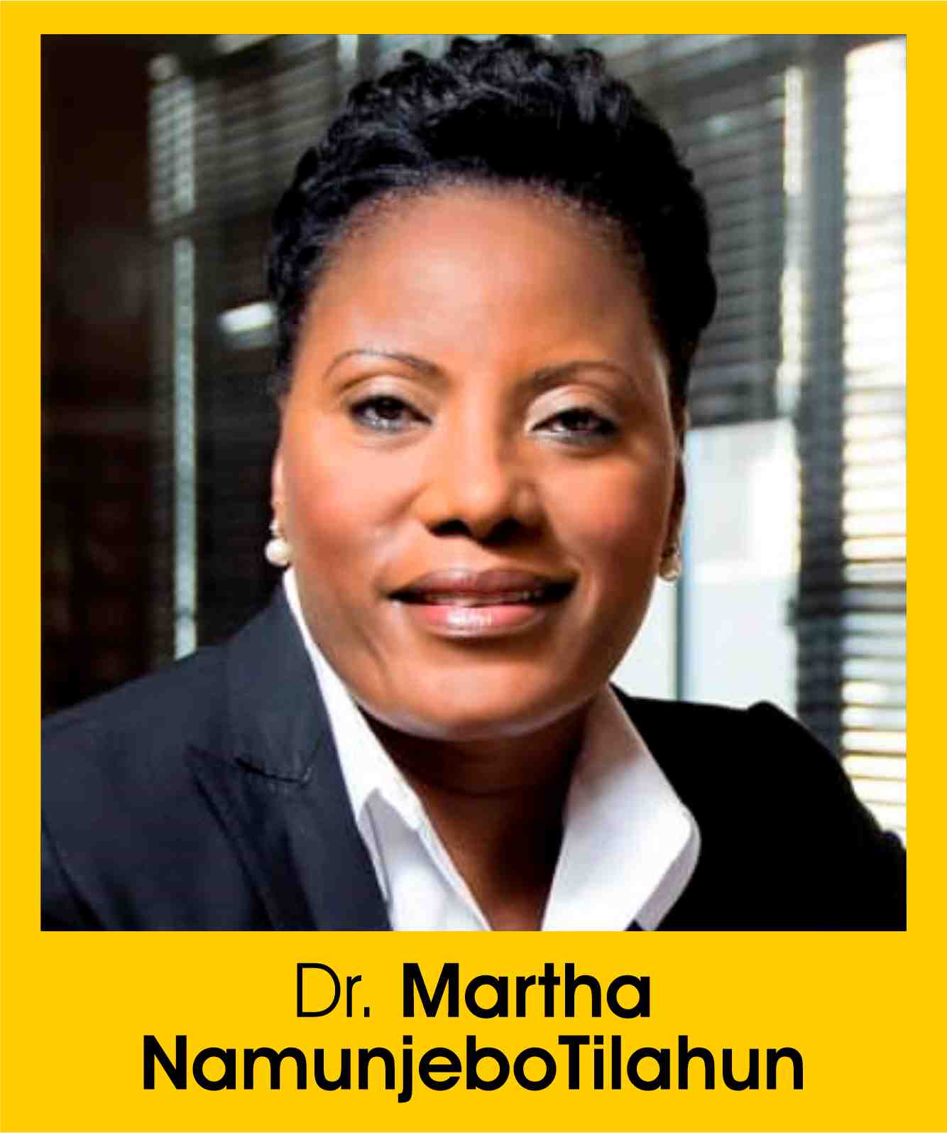 Dr. Martha NamunjeboTilahun