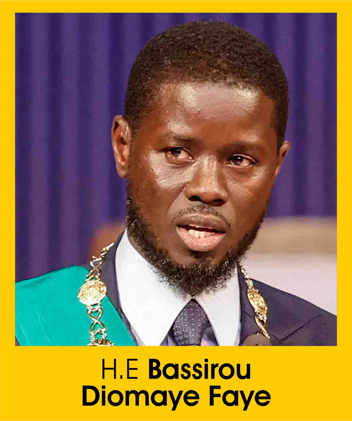 H.E Bassirou Diomaye Faye