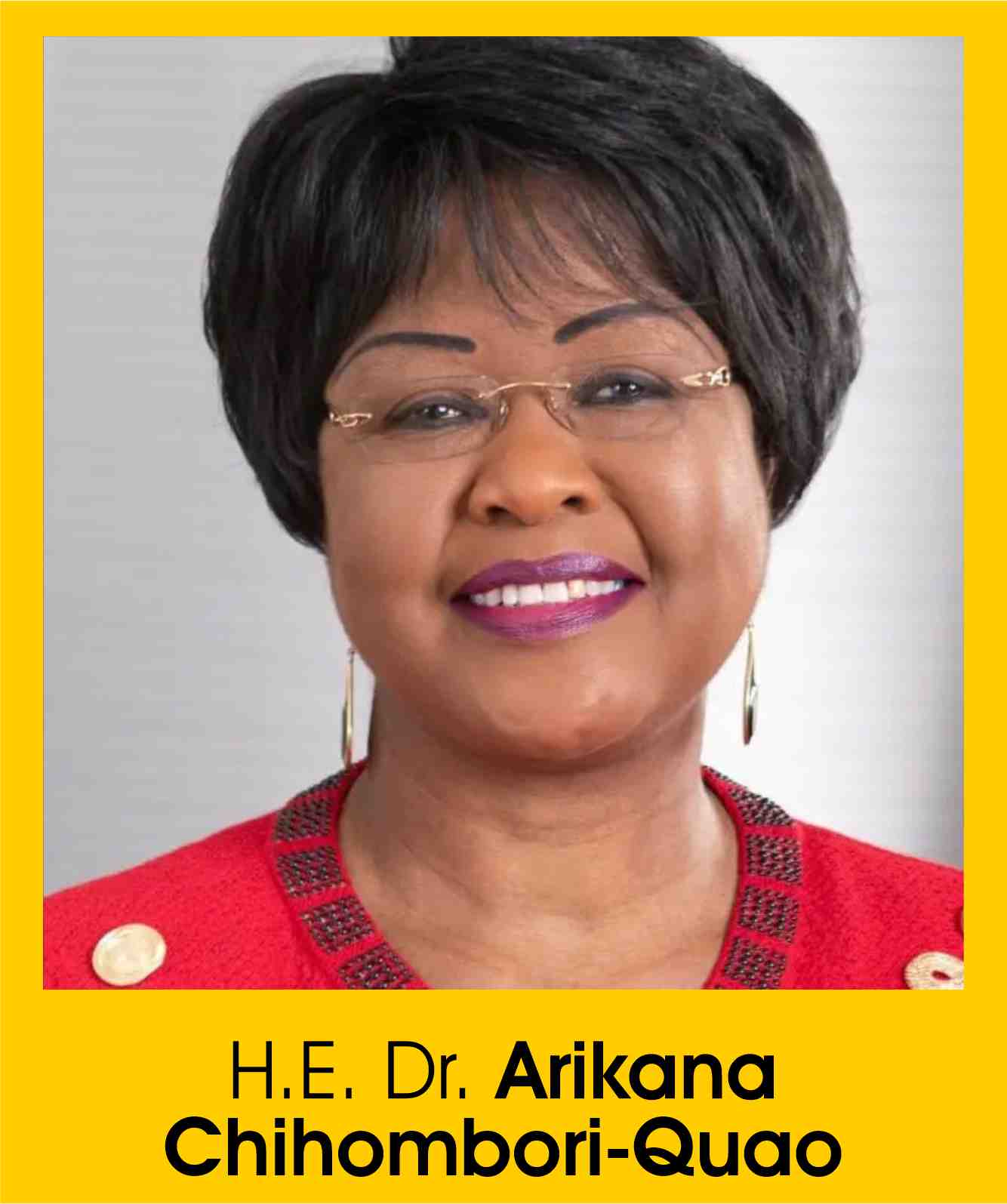 H.E. Dr. Arikana Chihombori-Quao